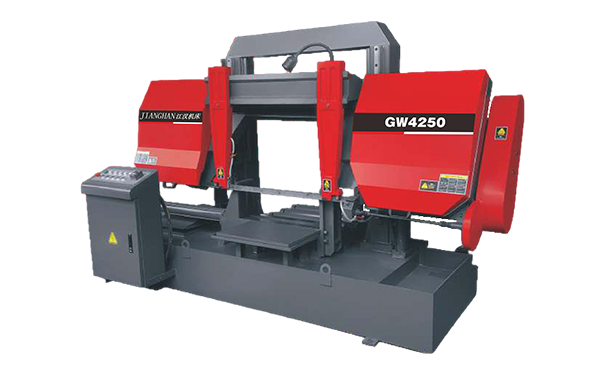 崇仁GW4250双柱龙门卧式带锯床
