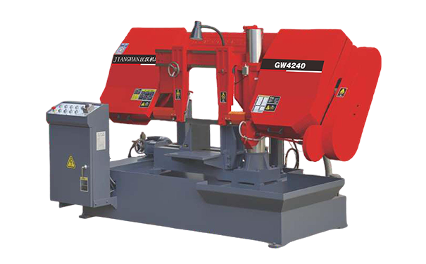 崇仁GW4240双柱卧式带锯床