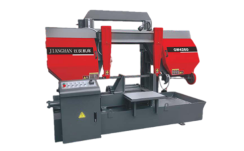 崇仁龙门带锯床运行中途停止切割产生的原因是什么？